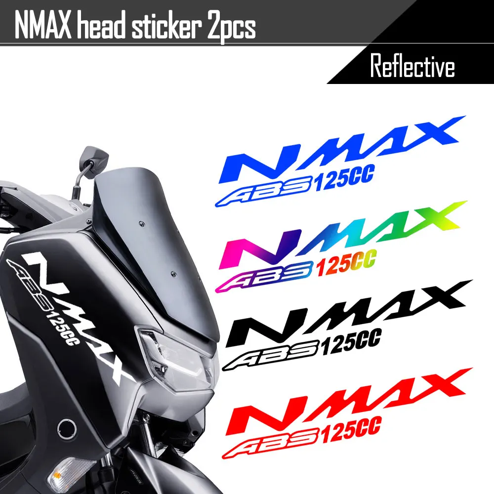 

Светоотражающие аксессуары для мотоциклов NMAX, боковая полоса для корпуса скутера, обтекатель, наклейка с логотипом для NMAX 155 Nmax160 Nmax 150 Nmax 125