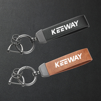 For Keeway Hurricane 50 Vieste 300 Zahara Cityblade K-Light Superlight RKR RKV RKF 125 RKS 150 Motorcycle Leather Keychain