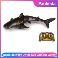 Funny RC Shark Toy Remote Control Animals Robots Bath Tub Pool Electric Toys for Kids Boys Children Cool Stuff Sharks Submarine