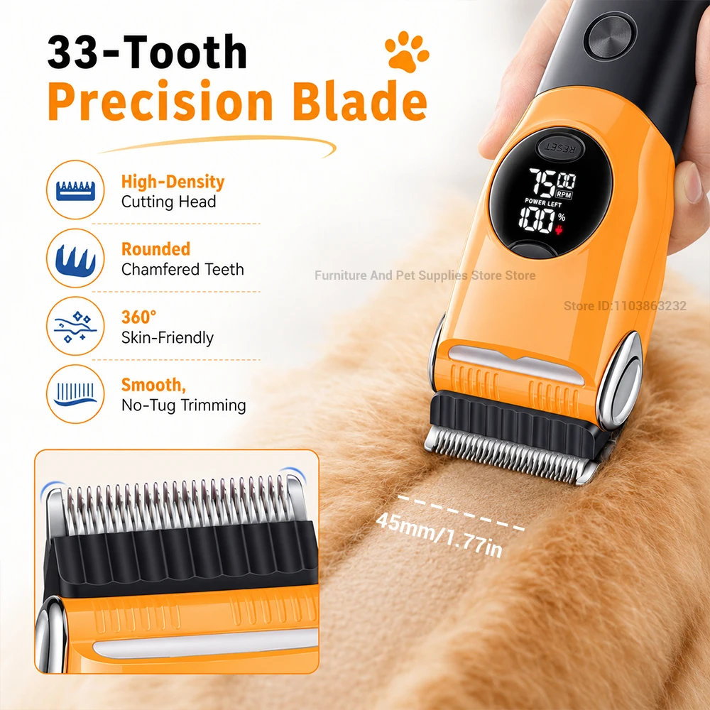 Электрическая машинка для стри – обзор и цена Cordless Dog Clippers Low Noise Grooming