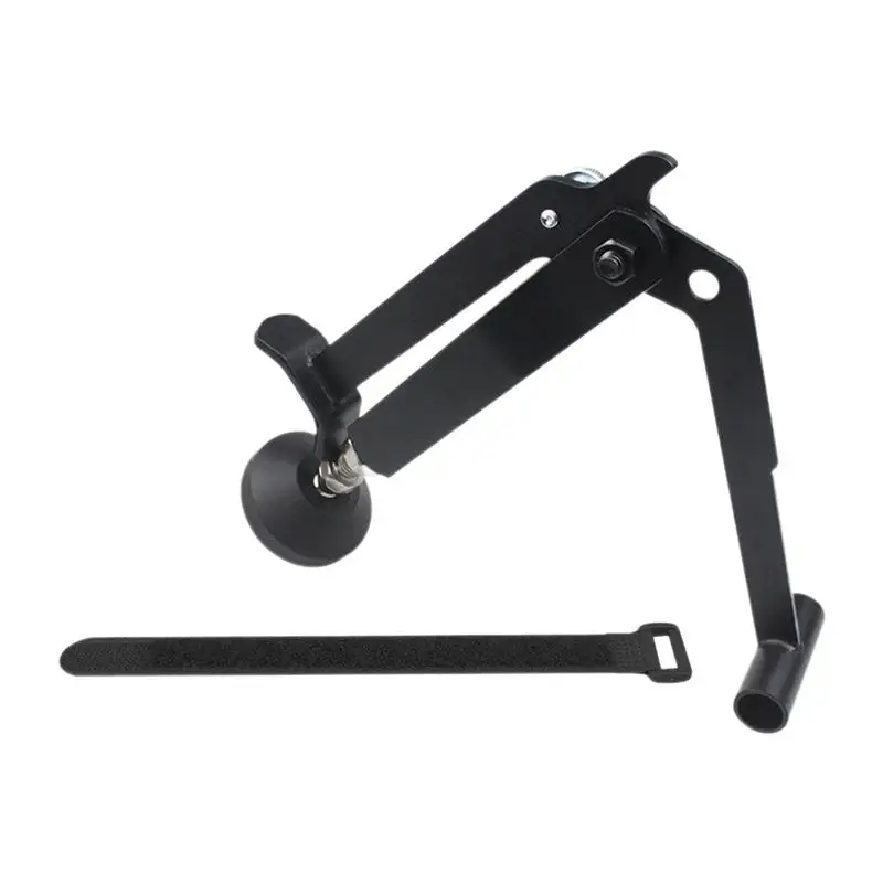 Suporte de roda para motocicleta, aço carbono, dobrável, portátil, acessórios para motocicleta, economia de trabalho, suporte de roda para