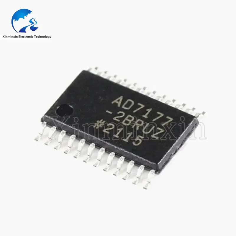 

1PCS/LOT AD7177-2BRUZ TSSOP-24 Analog to digital conversion chip ADC IC chip new original in stock