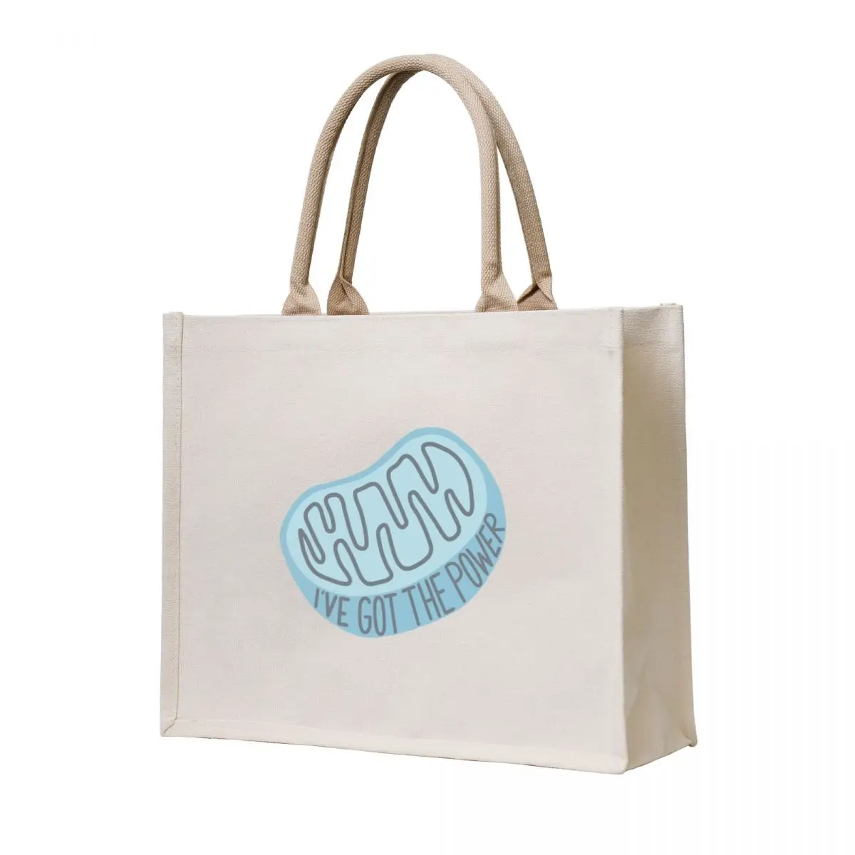 Ive Got the Power Mitochondria Tote Bag shopping cart bags Canvas personalized tote