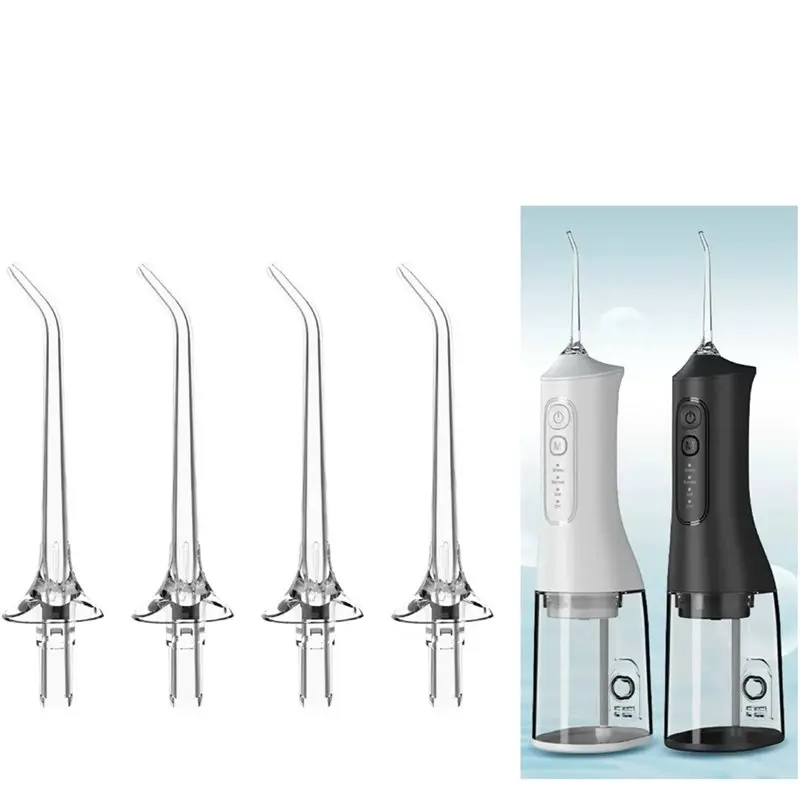 LITE-Replacement Tips Nozzles Heads For Fairywill L10/L11 Water Flosser Oral Irrigator For Family Water Flossing System Nozzels