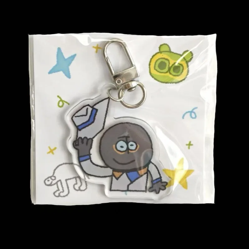 Valorant Game Peripherals Acrylic Keychain Collectible Backpack Key Ring Creative Birthday Gifts for Boyfriend Boy Toy