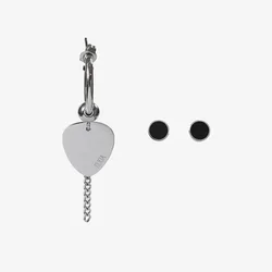 SUGA-pendientes de amor de estilo coreano para hombre y mujer, aretes con el mismo diseño, tendencia de Metal, regalo de joyería, 2023