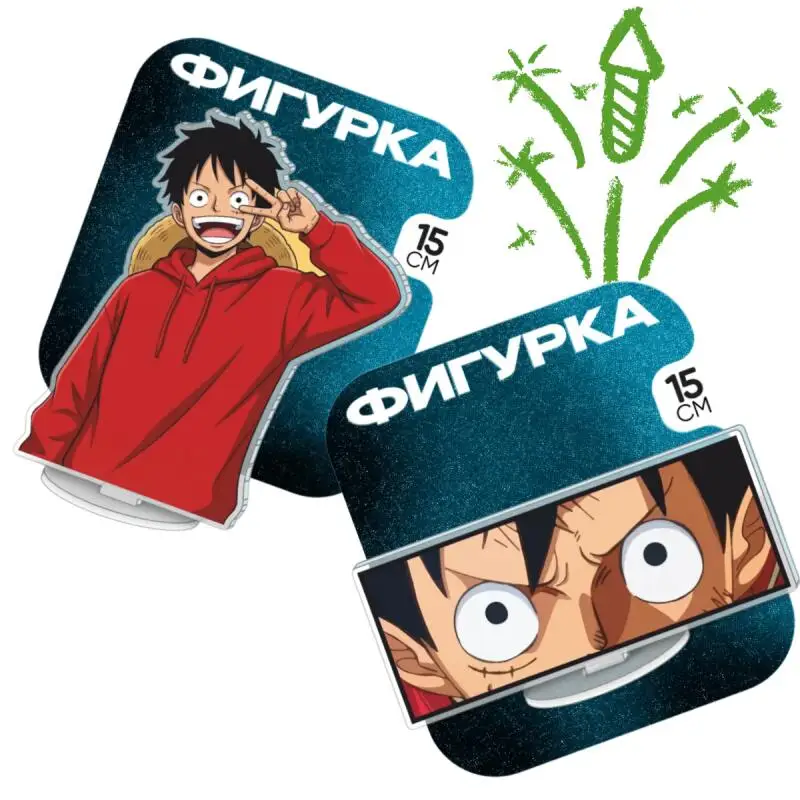

Acrylic Standing Sign for One Piece Monkey D Luffy Acrylic Standing Plates 15Cm Anime Cartoons Character Peripheral Collection