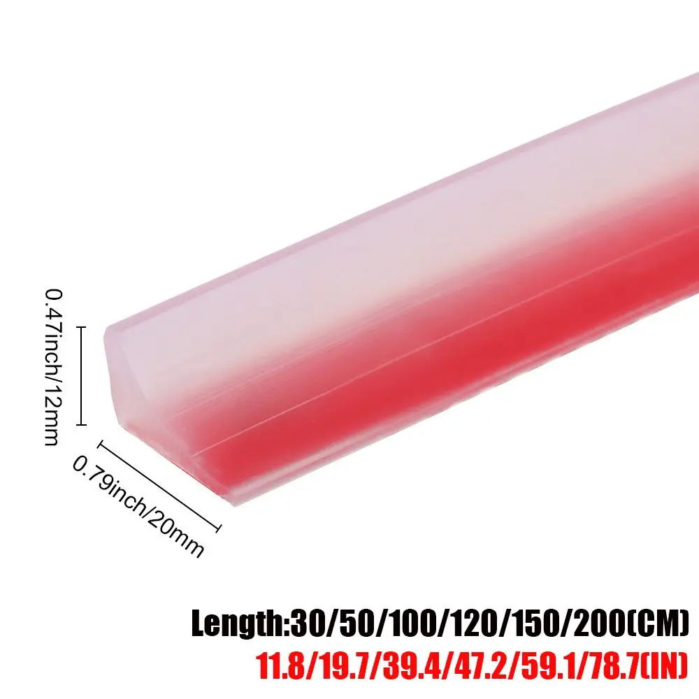 Dry and Wet Separation Flood Barrier Silicone Self-Adhesive Water Stopper Water Retaining Strip Door Bottom Sealing Strip