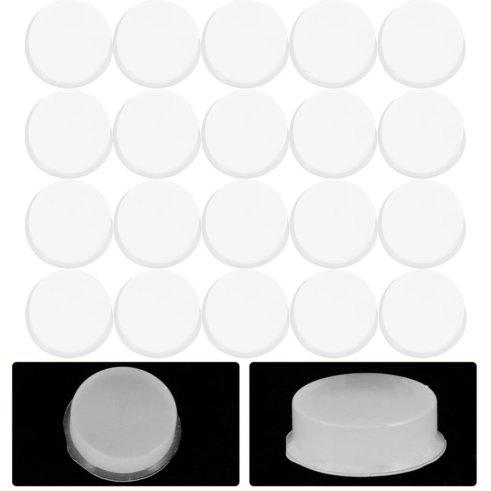 

20 Pcs Flute Hole Plug Sound Modification Plugs Flutes Open Accessories Repair Tool Key Silica Gel Customization Maintenance