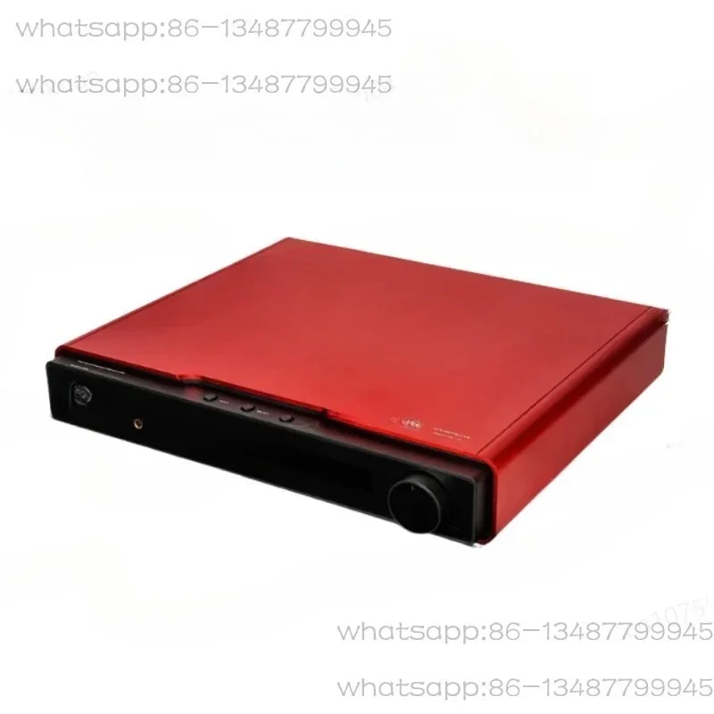 Serenade Jr Red R2R DAC Headphone Amp All-in-One, Digital Streaming Network Player Desktop HiFi Audio Device