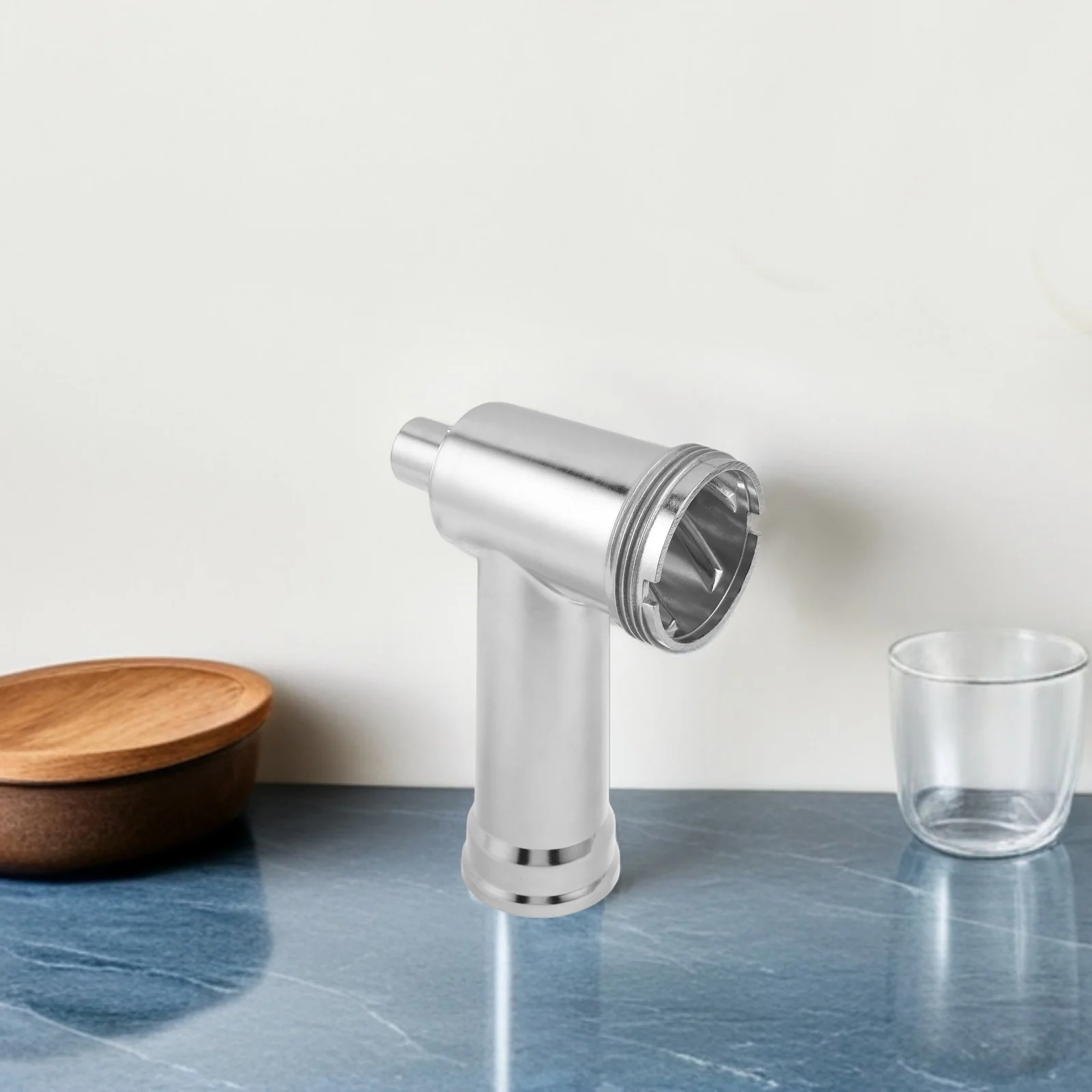 

Electric Meat Grinder Barrel Aluminum Alloy Accessories for Stand Mixers Easy Install Meat Processing Grinder Parts