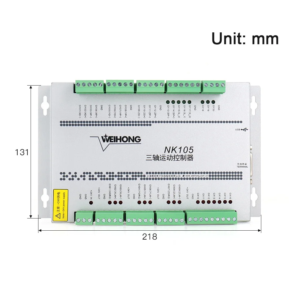 WeiHong NcStudio NK105G3 CNC DSP Motion Control System CNC Router 3 Axis Motion Card NK105 G3 Remote Handle for CNC Router