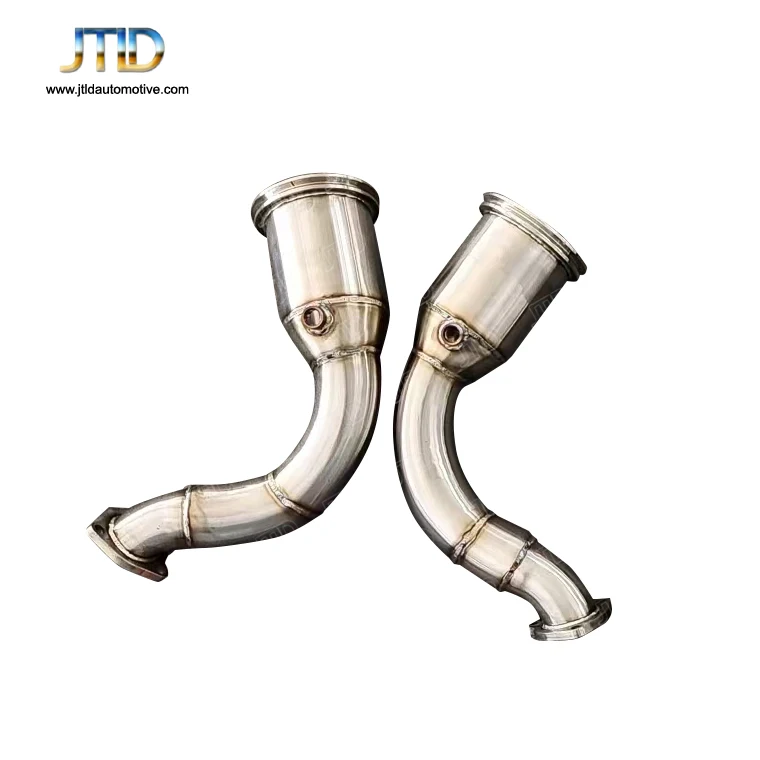 JTLD Exhaust System Replacement Hi-Flow Downpipe for Lamborghini Urus 4.0 V8 Catless Exhaust