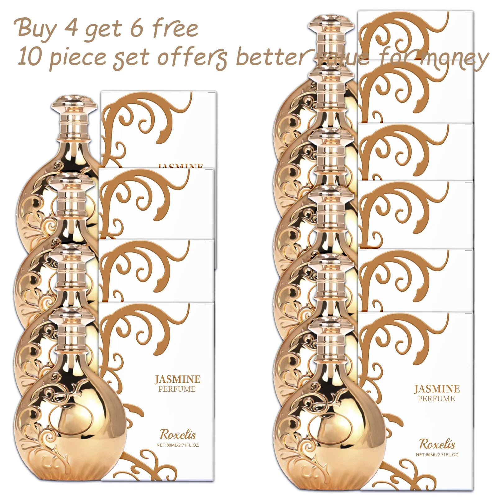 Jasmine Eau De Parfum For Women Long Lasting Elegant Fragrance_voghion.com