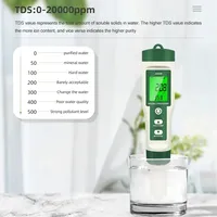 10 in 1 Digital PH/TDS/EC/SALT/TEMP/S.G/ORP/H2/Fertile/Resistivity Meter