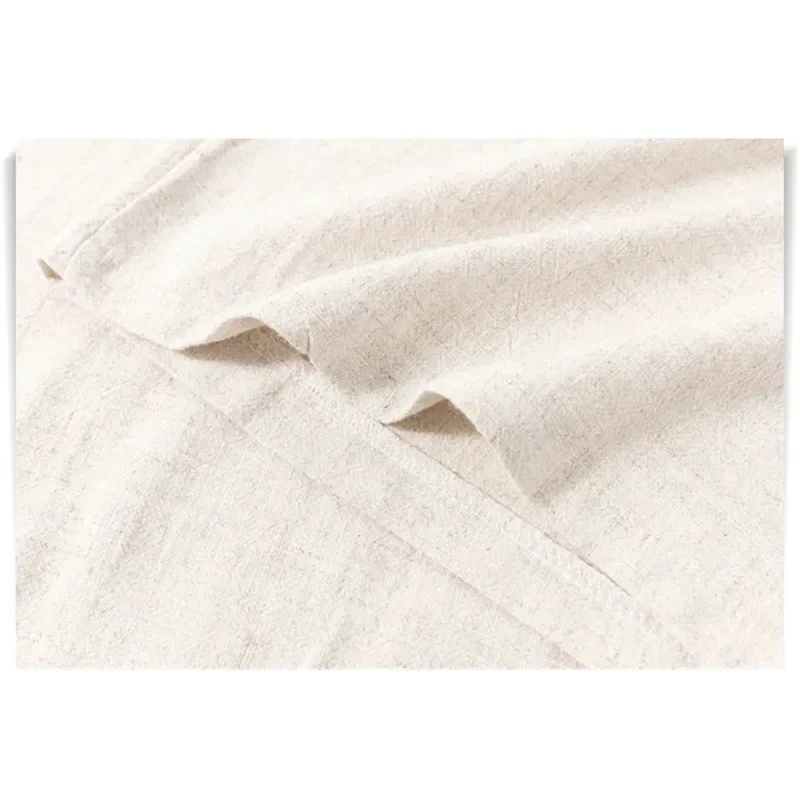 Women 4xl Big Size Trousers Casual Baggy Pantalones Summer New Cotton Linen Hig Waist Wide Leg Pants Mom's Straight Sweatpant