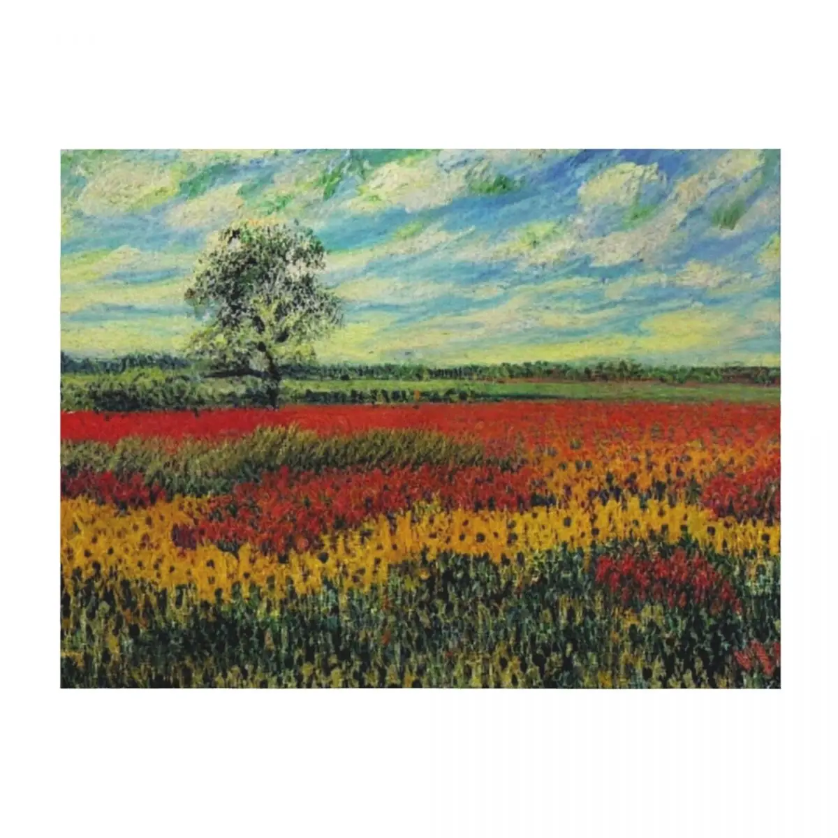 

Wildflowers Throw Blanket Hair Luxury St funny gift Polar Blankets