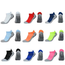 Adult Short Socks Macaron Color Silicone Non-slip Sole God Socks with Thick Towel Bottom Boat Socks Breathable Sports Socks