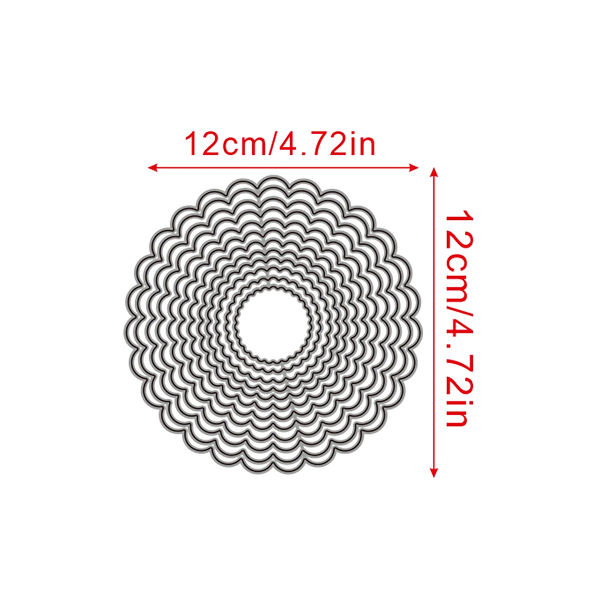 Stern Metall Stanzformen Für DIY Karte Sammelalbum Tagebuch Dekoration Präge Vorlage Handgemachte Neue Ankunft Stern Metall Schneiden Stirbt – Detail 5
