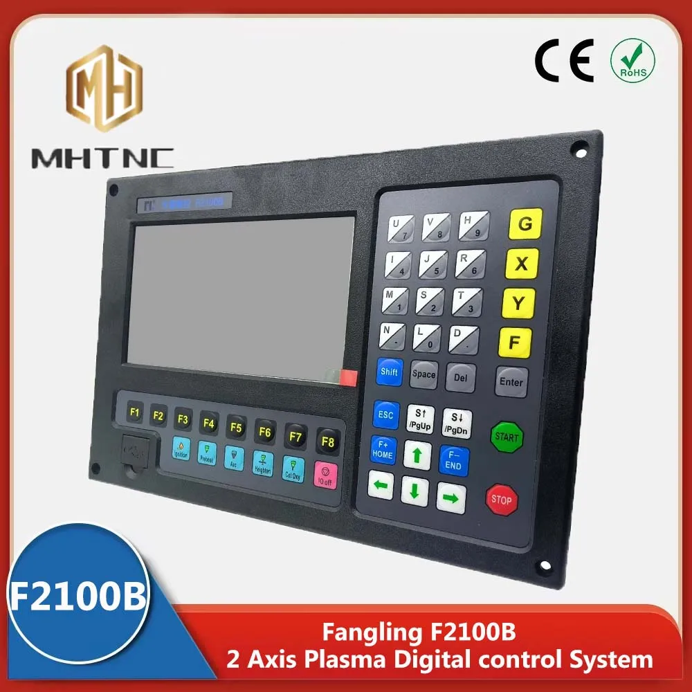 

Plasma Controller Fangling F2100B support G code and FastCAM FreeNest Controller CNC Flame Cutting Machine Plasm Digital Control