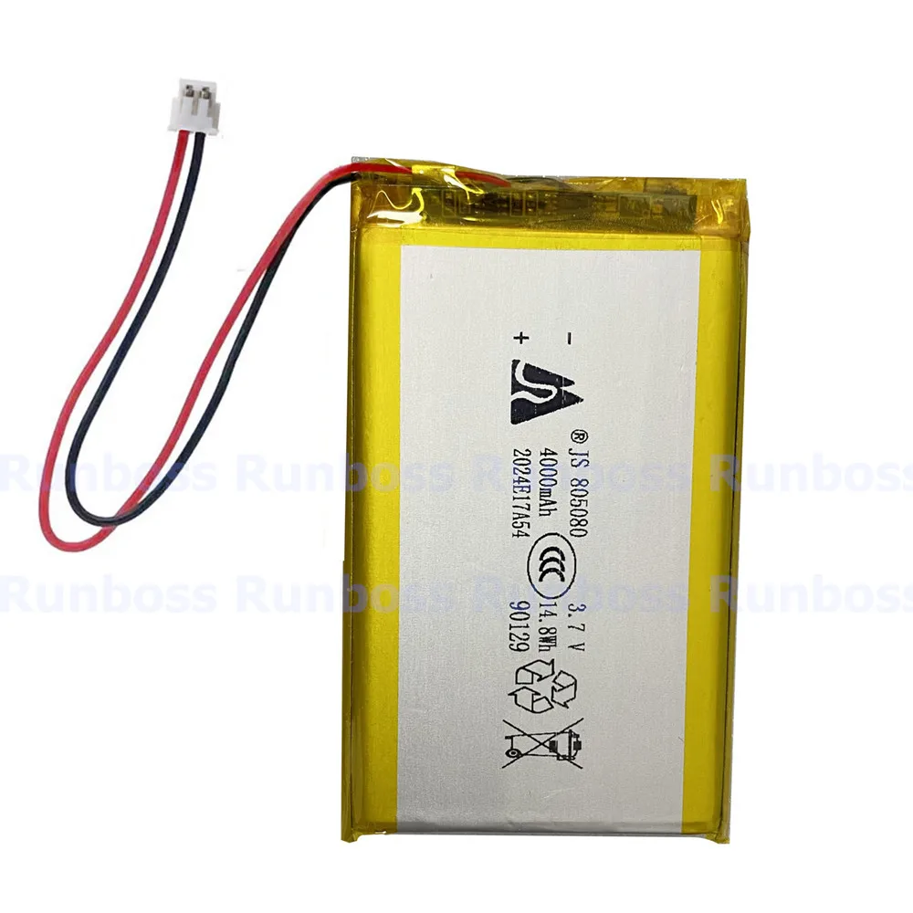 3.7V 4000mAh 805080 Lithium Polymer Rechargeable Battery For Topping NX7 Topping G5 Bluetooth Headphone Tablet PC Power Bank