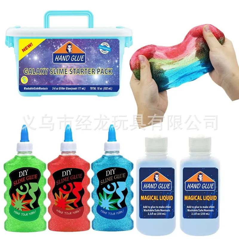 1 Box, 3 color Slime Making Kit, DIY Slime, Set With Accessories, Ingredients, And Containers Toy Set For Boys And Girls