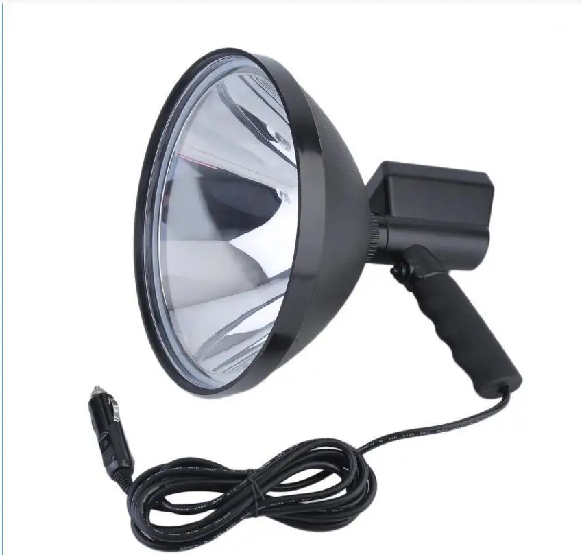 Portable Handheld HID Xenon Lamp 9 inch 55W 245mm  6000K Outdoor Camping Hunting Fishing Spot Light Spotlight Brightness