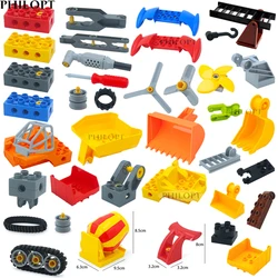 Big Building Blocks Traffic Mechanical Construction Accessories Compatible Technology Engineering Brick Educational Kid Toy Gift