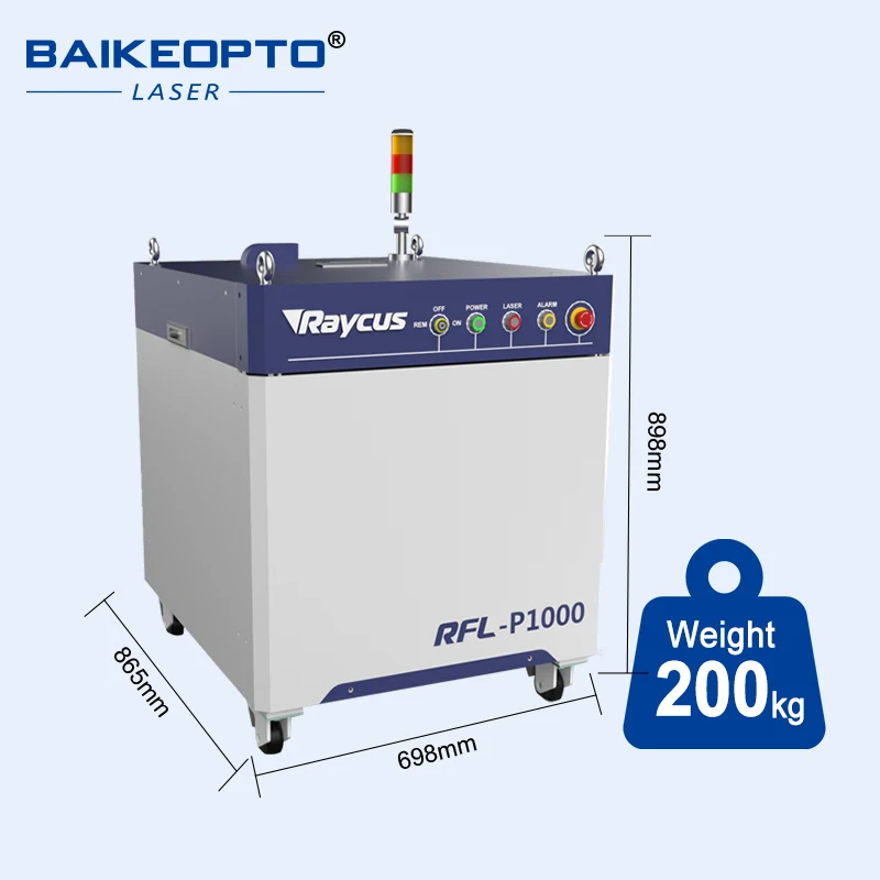 RFL-P1000 Raycus Original 200W 300W 500W 1000W High-power Pulsed เส้นใยเลเซอร์แหล่งสําหรับเลเซอร์ทําความสะอาดเครื่อง