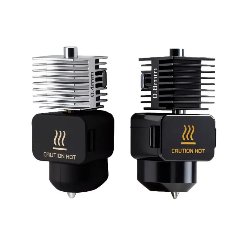 【C】1Pcs Metal Integrated Nozzle Hotend Kit 3D Printing Accessories 0.2/0.4/0.6/0.8mm For A1/A1 Mini For Bambu Lab