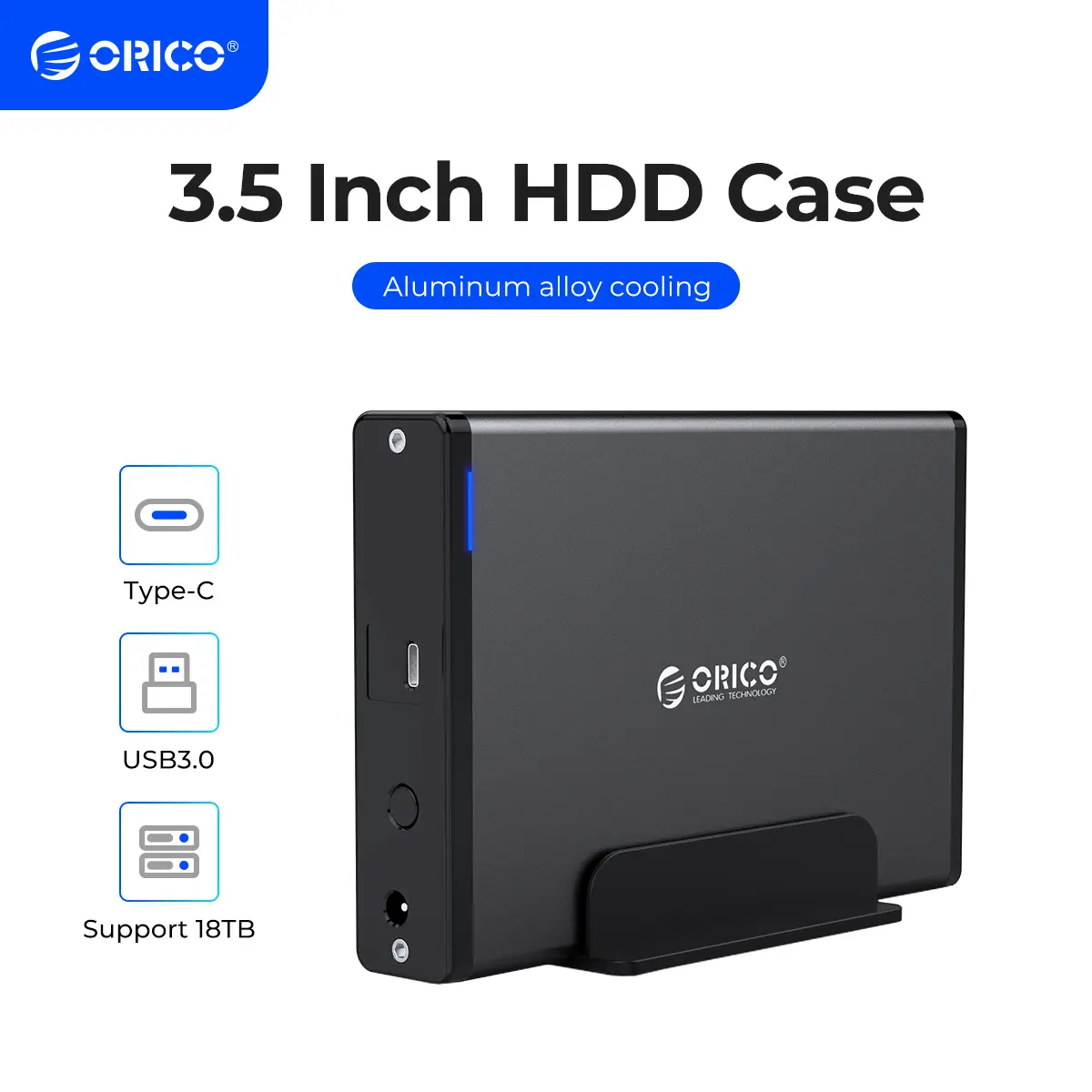 ORICO 3.5 inch HDD Enclosure USB 3.0