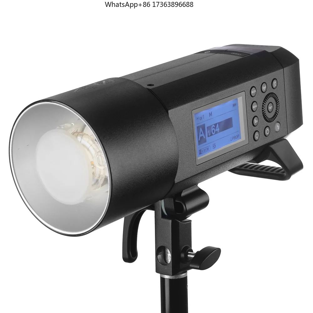 

NEW Godox AD400Pro 400W 2.4G TTL Camera Flash Light HSS Studio Outdoor Flash With 2600mAh Chargeable Li-ion Battery