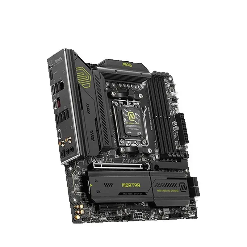 MSI New MAG B850M MORTAR WIFI Micro ATX AMD مقبس AM5 B850 يدعم ما يصل إلى 9000 سلسلة Ryzen اللوحة الأم