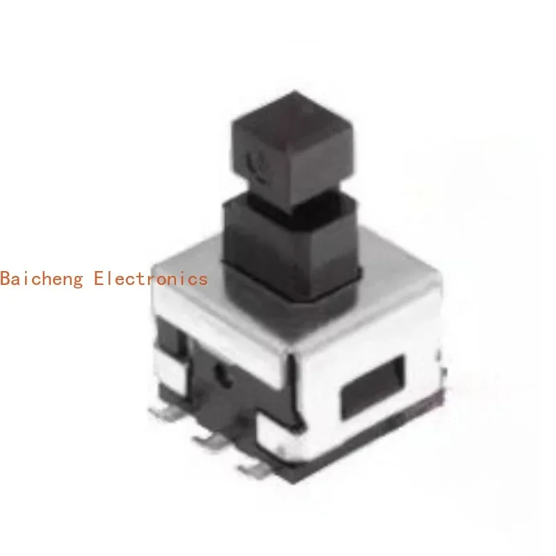 10PCS Small self-locking patch 6-pin 8 * 8 button with lock switch SF06C11B06