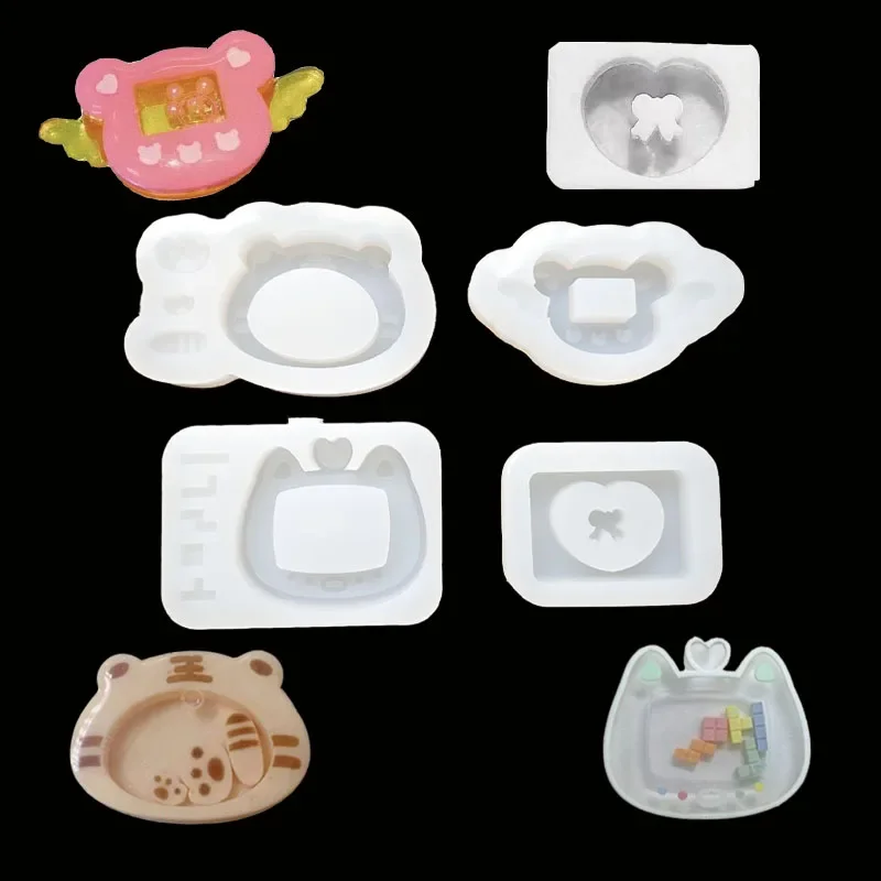 HandmadeDIY Epoxy Resin Mold Tiger Envelope Silicone Shaker Mold Jewelry Tools