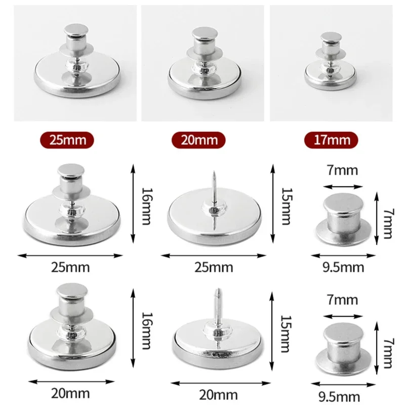 1/10 par metalowy uchwyt na guziki kurtyny magnetycznej odpinany moskitiera na okno blisko klamra magnetyczna szczelnego zacisku zasłony pokojowe