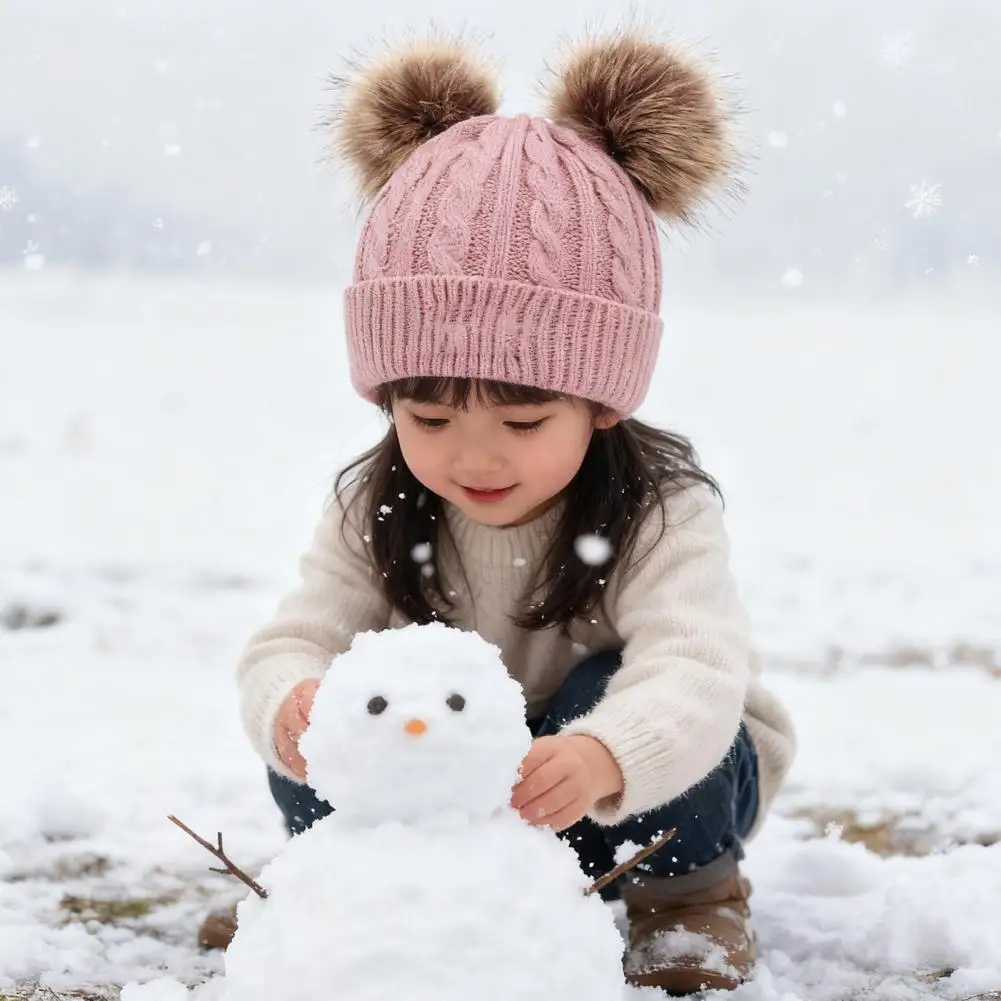 3pc3-12Y قبعة أطفال، وشاح، قفازات، طقم خريفي وشتوي مكون من ثلاث قطع، وشاح دافئ ورقيق، قبعة مختلط الألوان