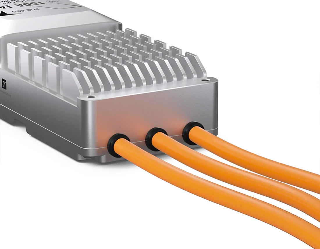 ขายด่วน T-MOTOR ซีรีส์ ESC V150A 14S รองรับ PWM CAN Protocol ไม่มี BEC สำหรับแบตเตอรี่ Lipo โดรน UAV  มัลติคอปเตอร์