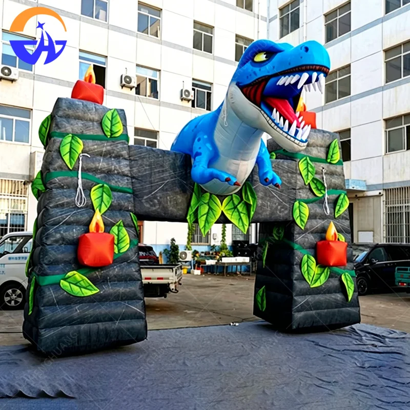 Prehistoric Stone Inflatable Arch Advertising Inflatable for Commercial Decorations And Theme Park Entrances