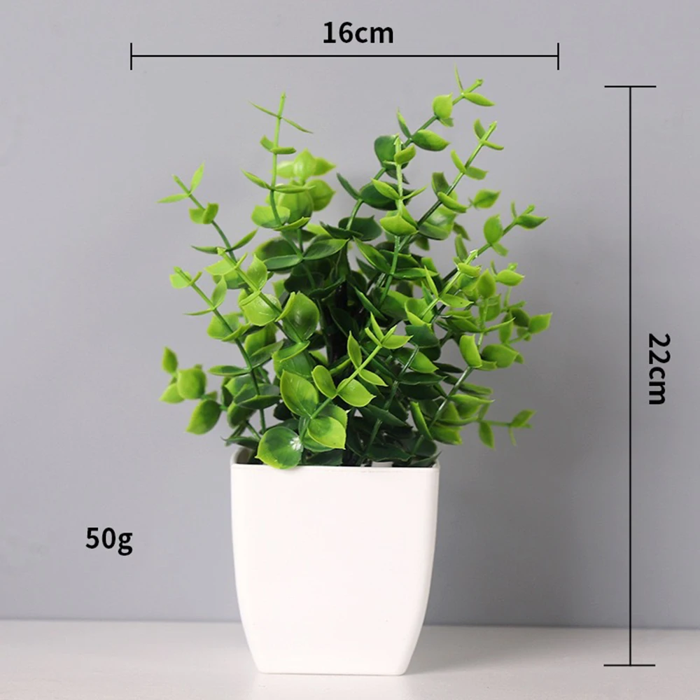 Energetic Artificial Bonsai Vivid Decorative Non-fading Greening Table Centerpieces Imitation Plants Office Decor