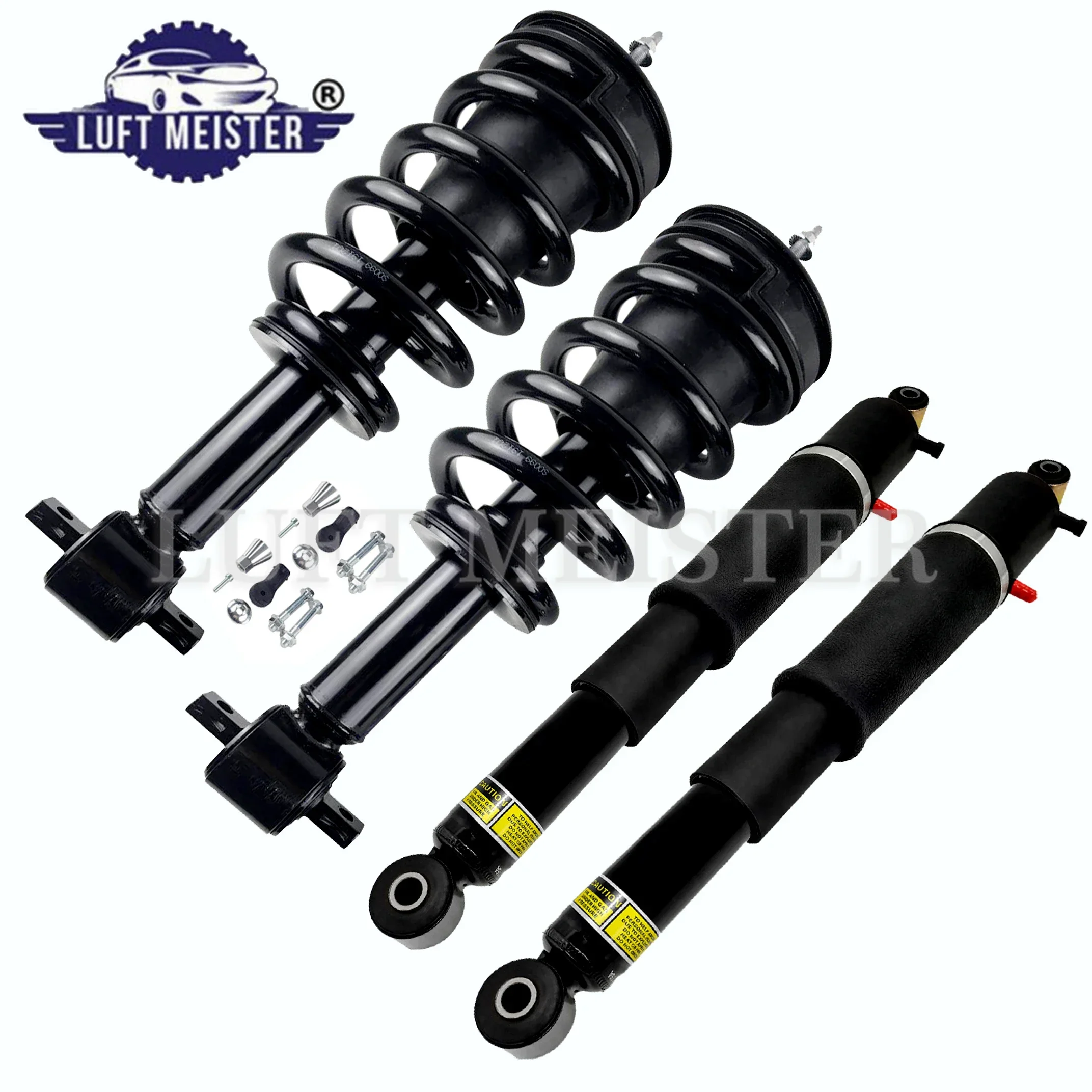 4PCS Front Rear Shock Struts w/Magne Spring Absorber Assys For Cadillac Escalade Chevy Tahoe GMC Yukon Avalanche 07-14 15909491