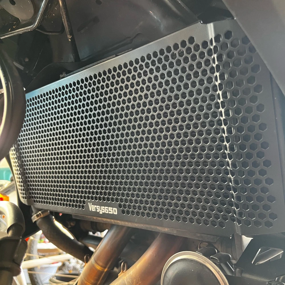 Motorcycle Radiator Guard Protector Grille Cover For Kawasaki Versys 650 Versys650 2008-2023 2017 2018 2019 2020 2021 2022 2023