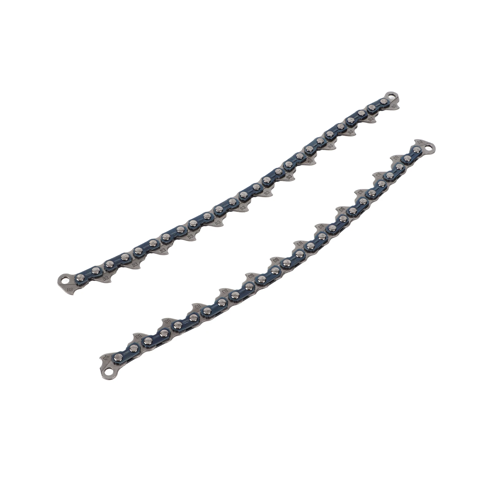 1 Pair Trimmer Head Chain 65mn Steel Lawn Mower Replacement Chain High Hardness Trimmer Head Chain Blade Lawn Mower Head Chain