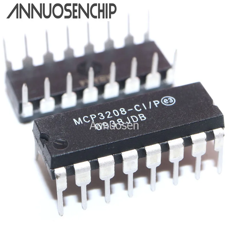 1PCS New and Original MCP3208 MCP3208 - CI / P DIP-16 MCP3208-CI/P 