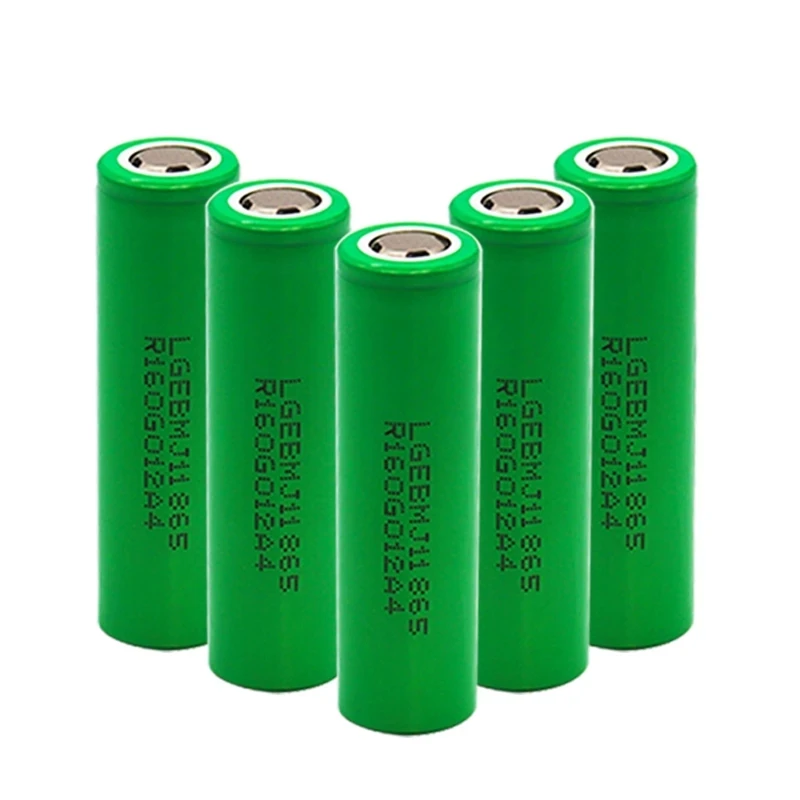 New 100% original MJ1 3.7 v 3500 mah 18650 flashlight lithium battery LG MJ1 3500 mah battery