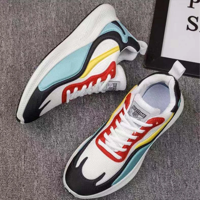 Men's Shoes 2025 Summer Men's Fabric Single Shoe Breathable Thick Soled Casual Shoe Men's Korean Version Trendy Sports Shoes1