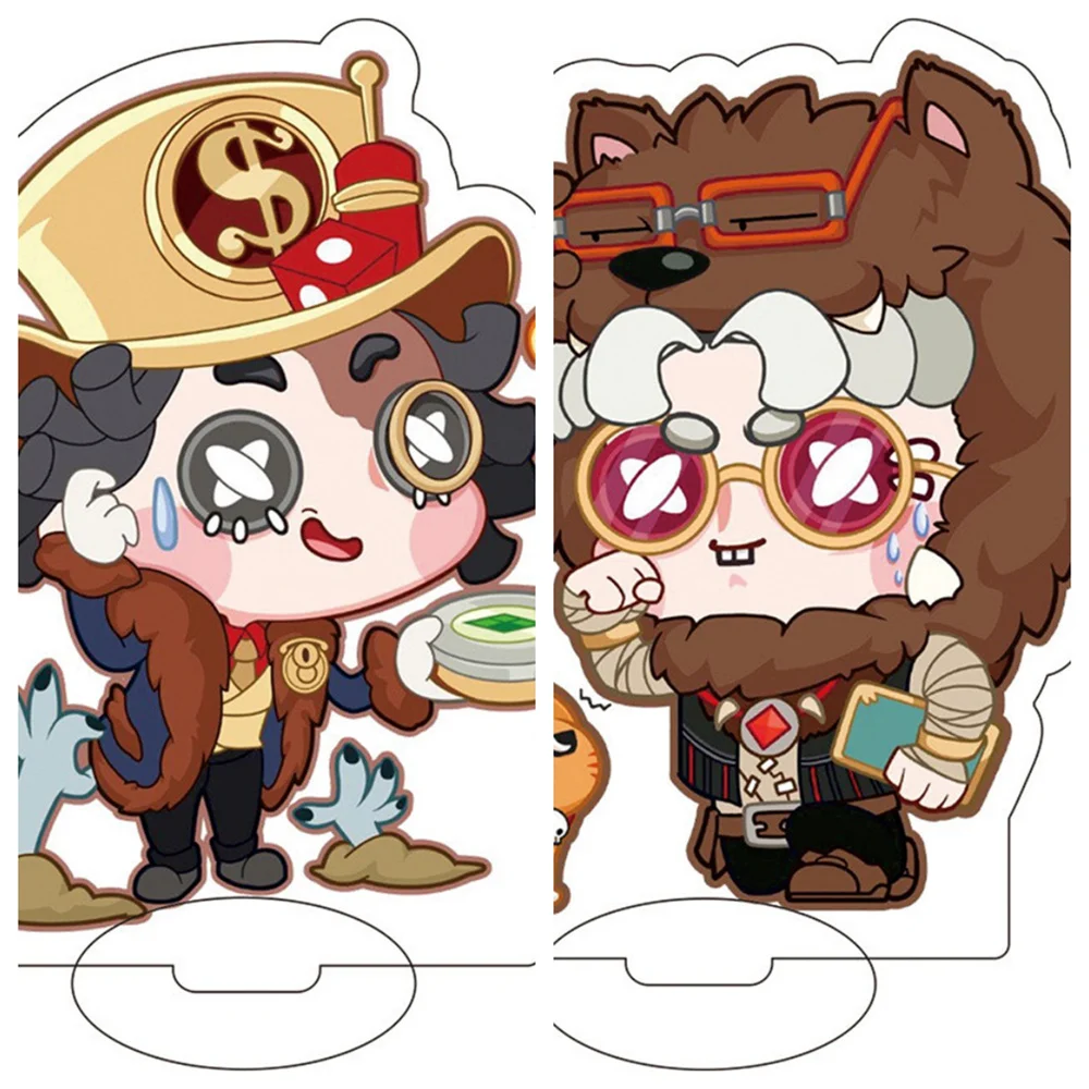 

10CM NEW Anime Identity V Acrylic Stand Model Cosplay Charm Characters Ornament Accessories Goods Christmas Gifts