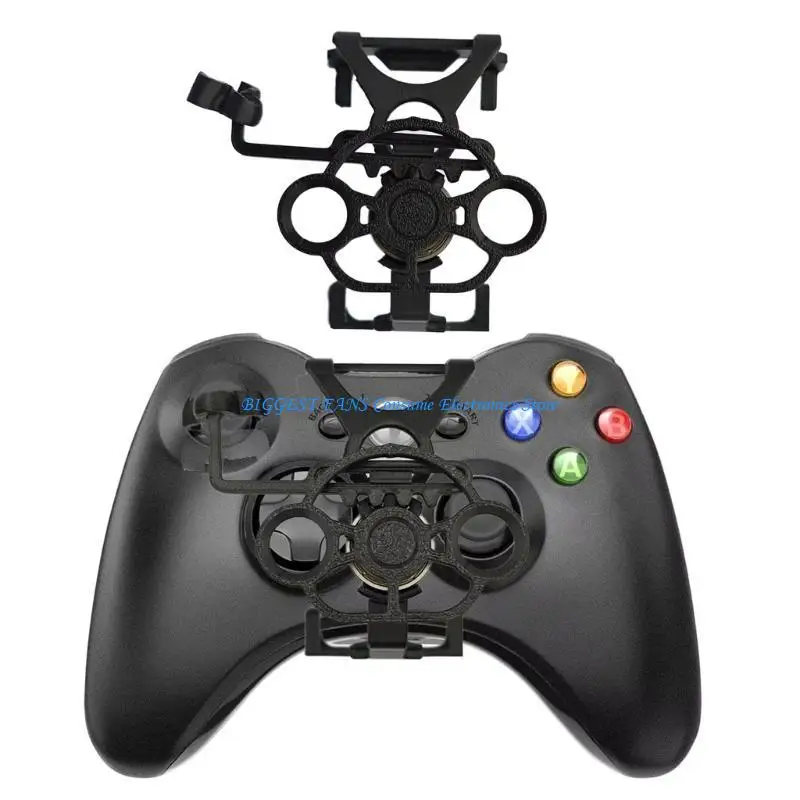 

Mini Racing Game Wheel Controller Easy Installation Replacement Racing Wheel for 360 Controller Gaming Accessories