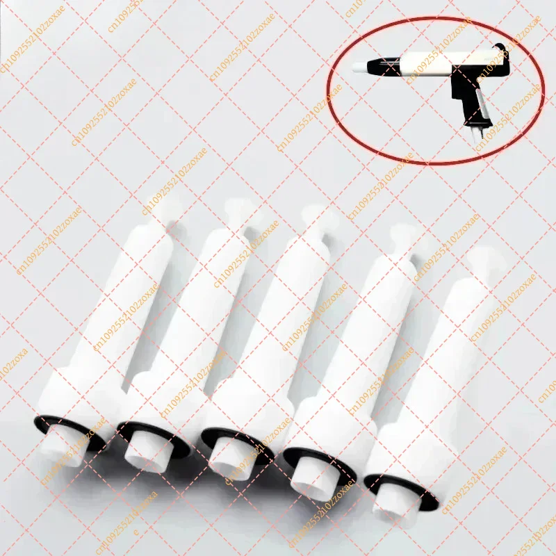 5pcs Round Jet Nozzle Replacement for Manual Powder Spray Gun Portable Coating Tool Accessories