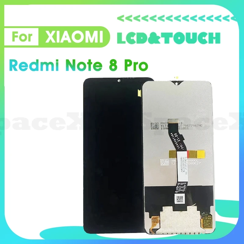 

Note8Pro 6.53"Original For Redmi Note 8 Pro LCD Display Touch Digitizer Assembly Replacement Screen Parts Redmi Note8Pro lcd